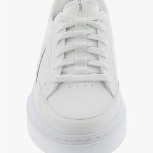 Skechers Classic White Lace-Up Sneakers Size 8
